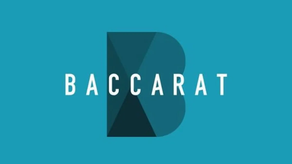Tampilan antarmuka permainan meja Baccarat dari Genesis Gaming